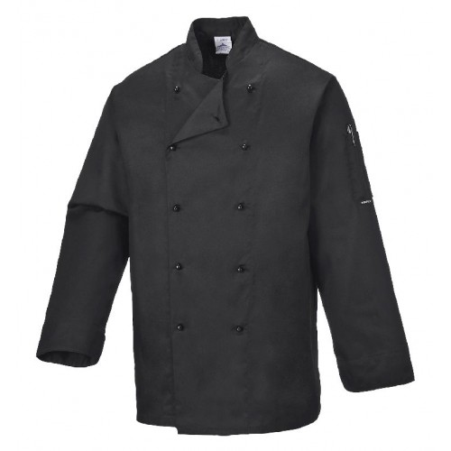 Somerset Chef Jacket | Black | X-Large