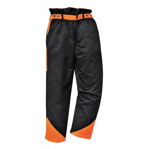 Chainsaw Trousers, Black, Small | R