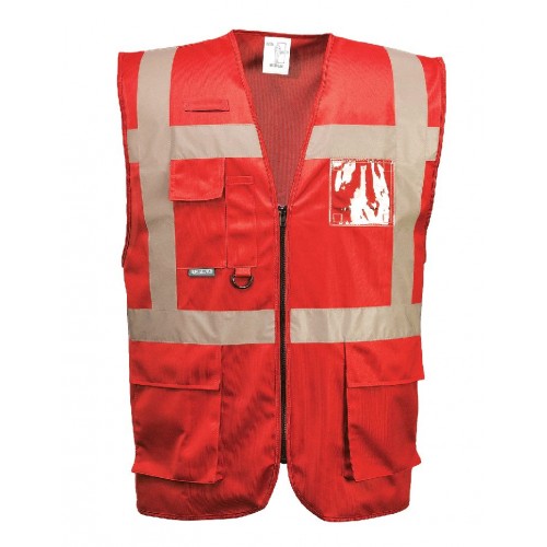 Iona Executive Vest | Red | Small