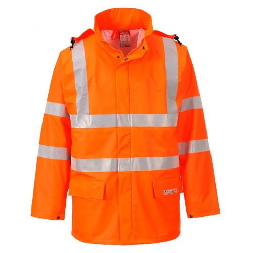 Sealtex Flame Hi-Vis Jacket, Orange, XXL | R