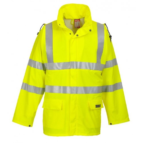 Sealtex Flame Hi-Vis Jacket, Yellow, XL | R
