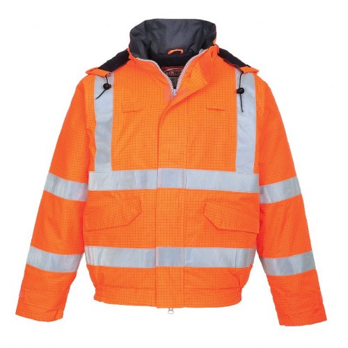 Antistatic FR Jacket, Orange, XL | R