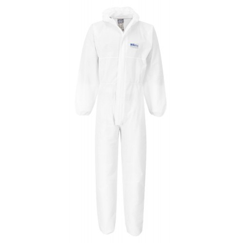 Biztex Coverall SMS FR | White | X-Large