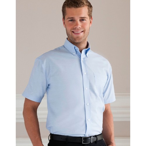 Oxford Shirt - Short Sleeved | Royal Blue | 17.5