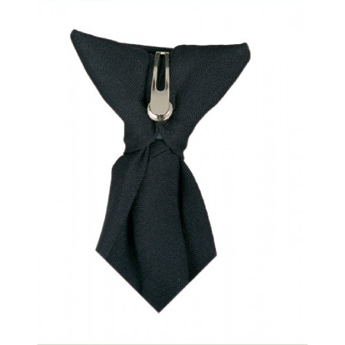 Clip Tie Black | NAVY | L