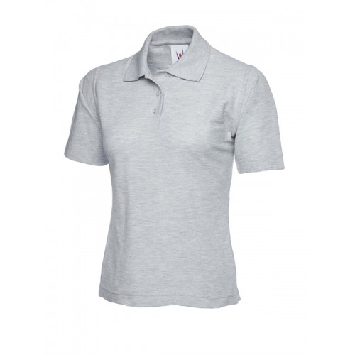 Suresafe Ladies Fitted Polo Shirt | Heather Grey | SMALL