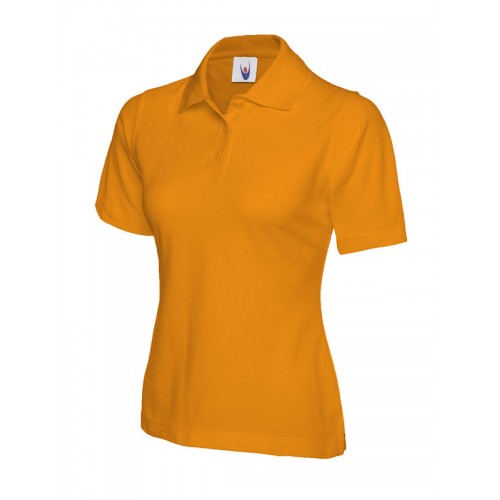 Suresafe Ladies Fitted Polo Shirt | Orange | 4XL