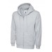 Classic Zipped Sweatshirt | Charcoal & Grey
