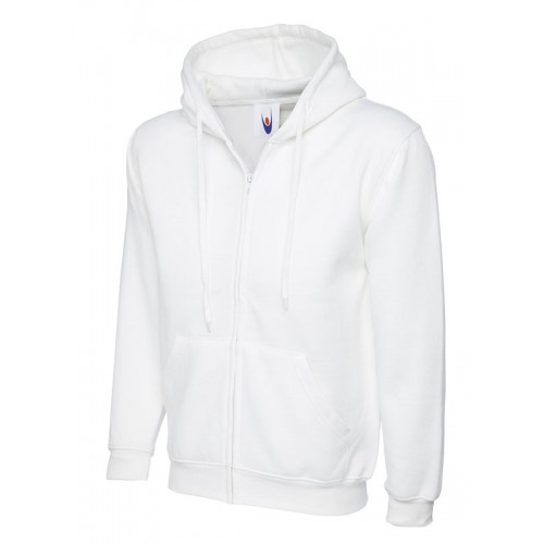 Suresafe Classic Zipped Sweatshirt | White | X-SMALL