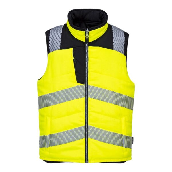 PW3 Hi-Vis Reversible Bodywarmer - Image 2