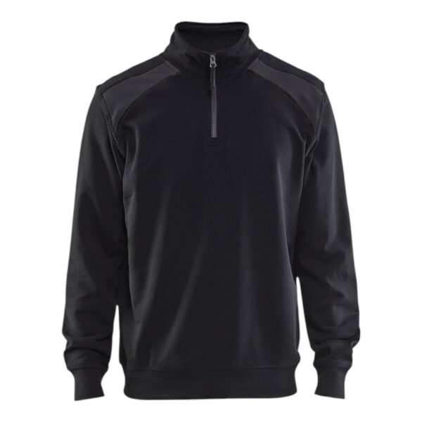 Blåkläder 2-Tone Half Zip Sweatshirt - Image 12