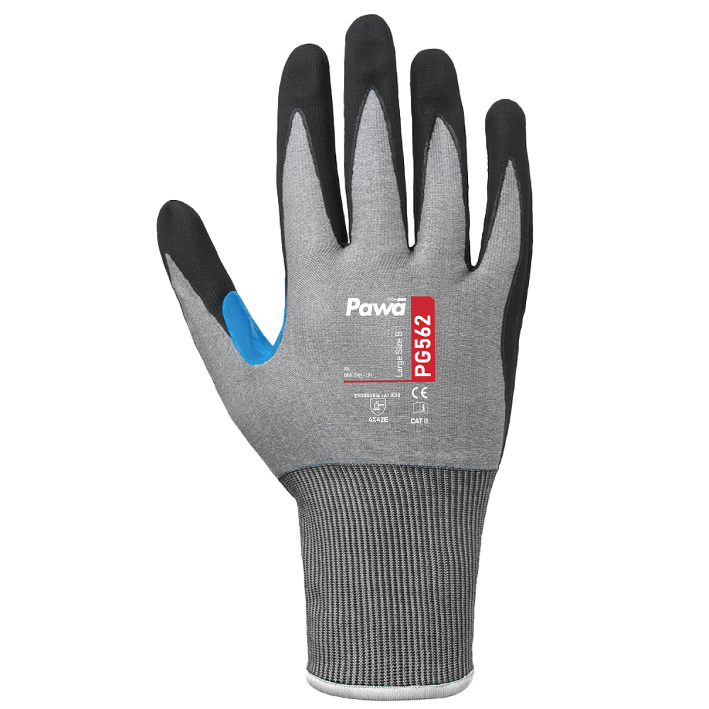 Pawa 21 Gauge Cut-Resistant Nitrile Gloves